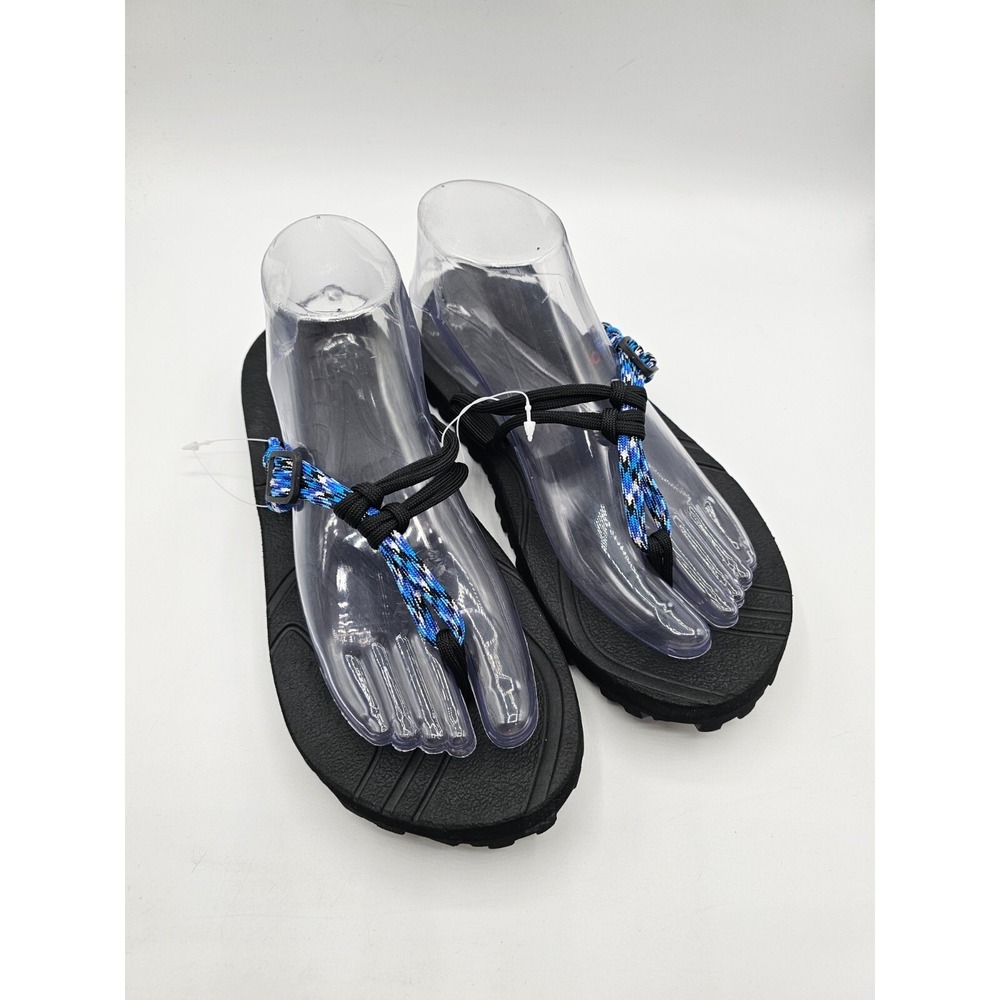 Sandugo Womens Basekamp Sandals Size UK‎ 6 Blue Outdoor Adventure Unisex NWOB